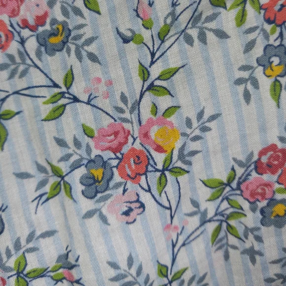 Liberty Floral Fabric Peasant Blouse by J. Crew XXL - Picture 7 of 8